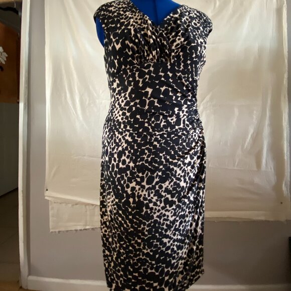 LAUREN RALPH 12 LEOPARD DRESS - Picture 7 of 12